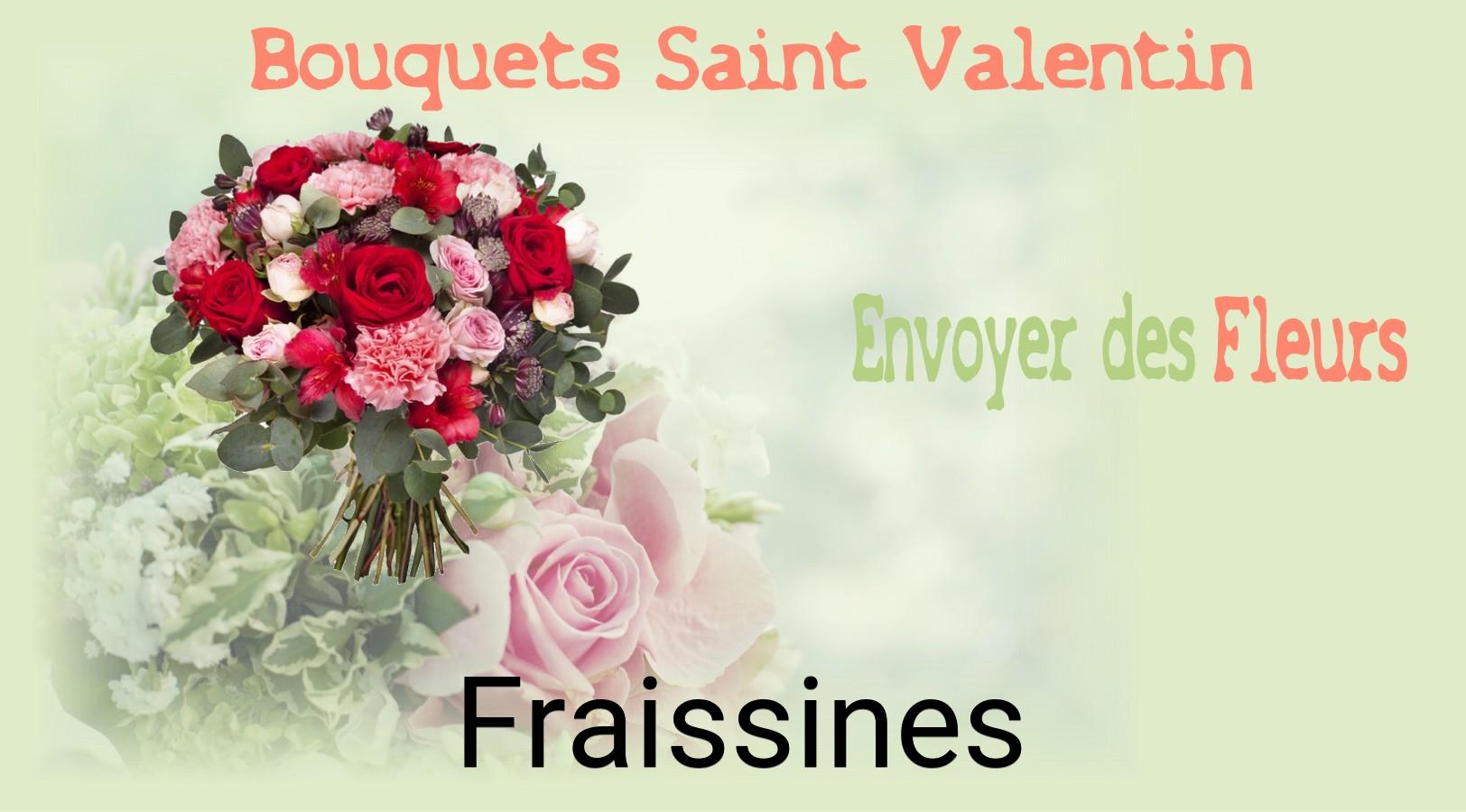Roses de Saint-Valentin livrées à Fraissines